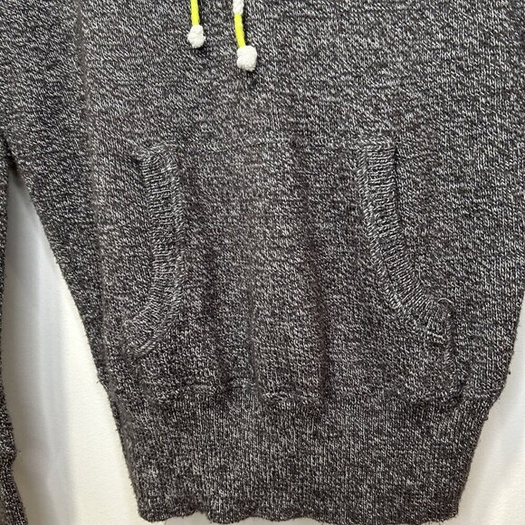 American Eagle Outfitters Size Small brown knit hoodie sweater drawstring casual - Picture 2 of 7